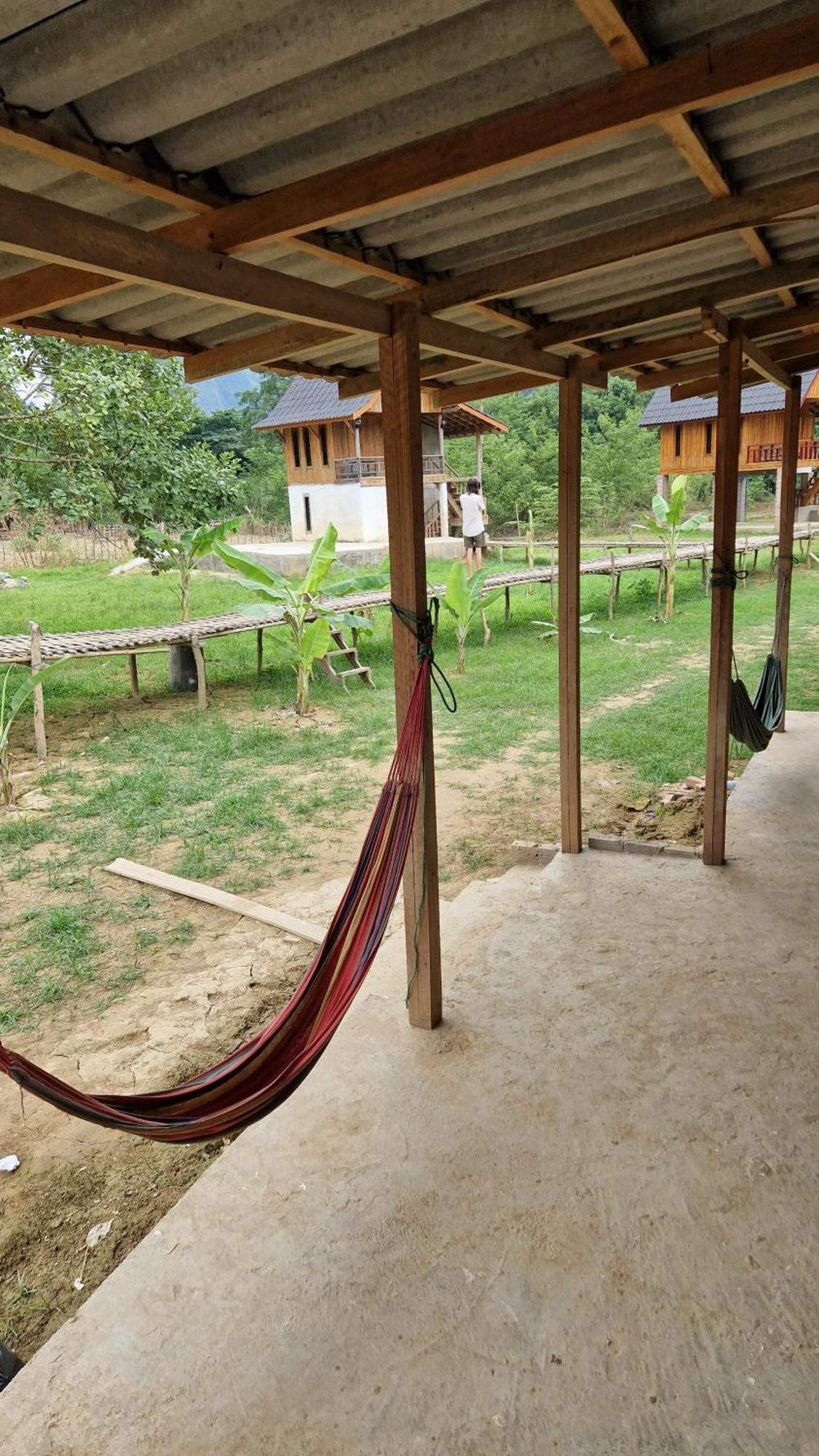 Eco Farm Stay And Hostel Nong Khiaw Ngoại thất bức ảnh