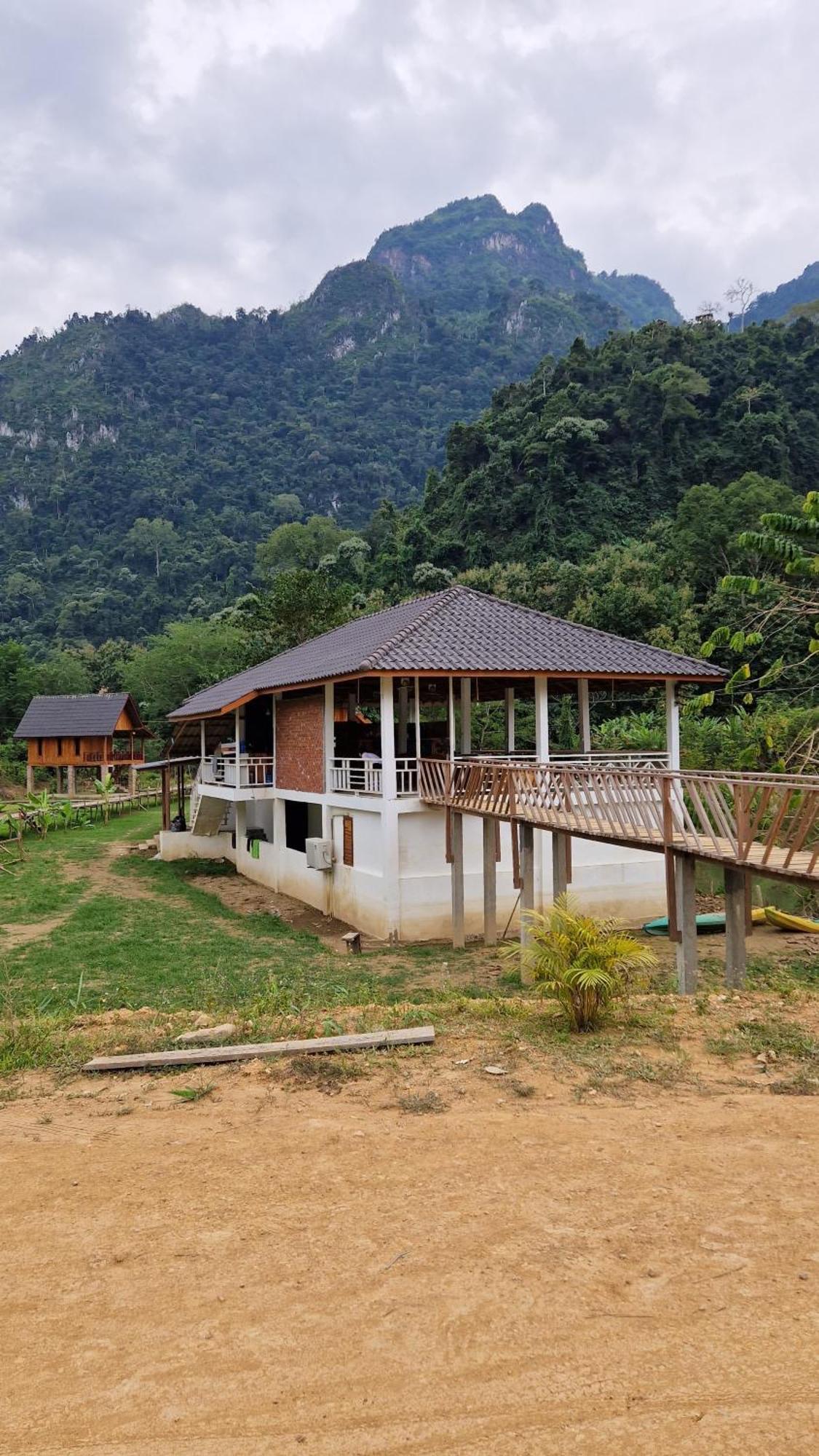 Eco Farm Stay And Hostel Nong Khiaw Ngoại thất bức ảnh