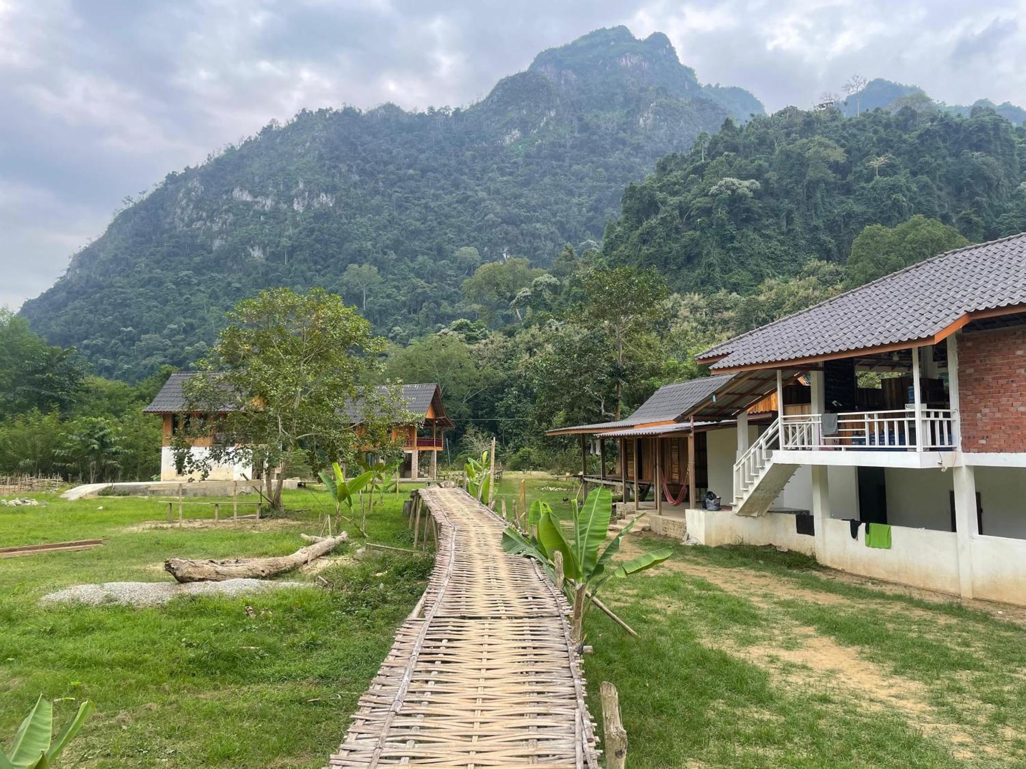 Eco Farm Stay And Hostel Nong Khiaw Ngoại thất bức ảnh