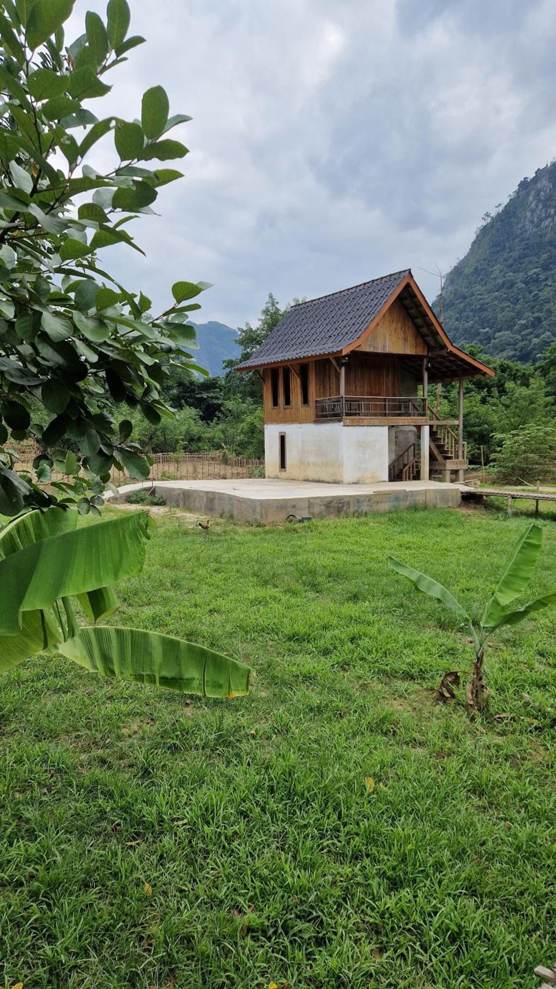 Eco Farm Stay And Hostel Nong Khiaw Ngoại thất bức ảnh