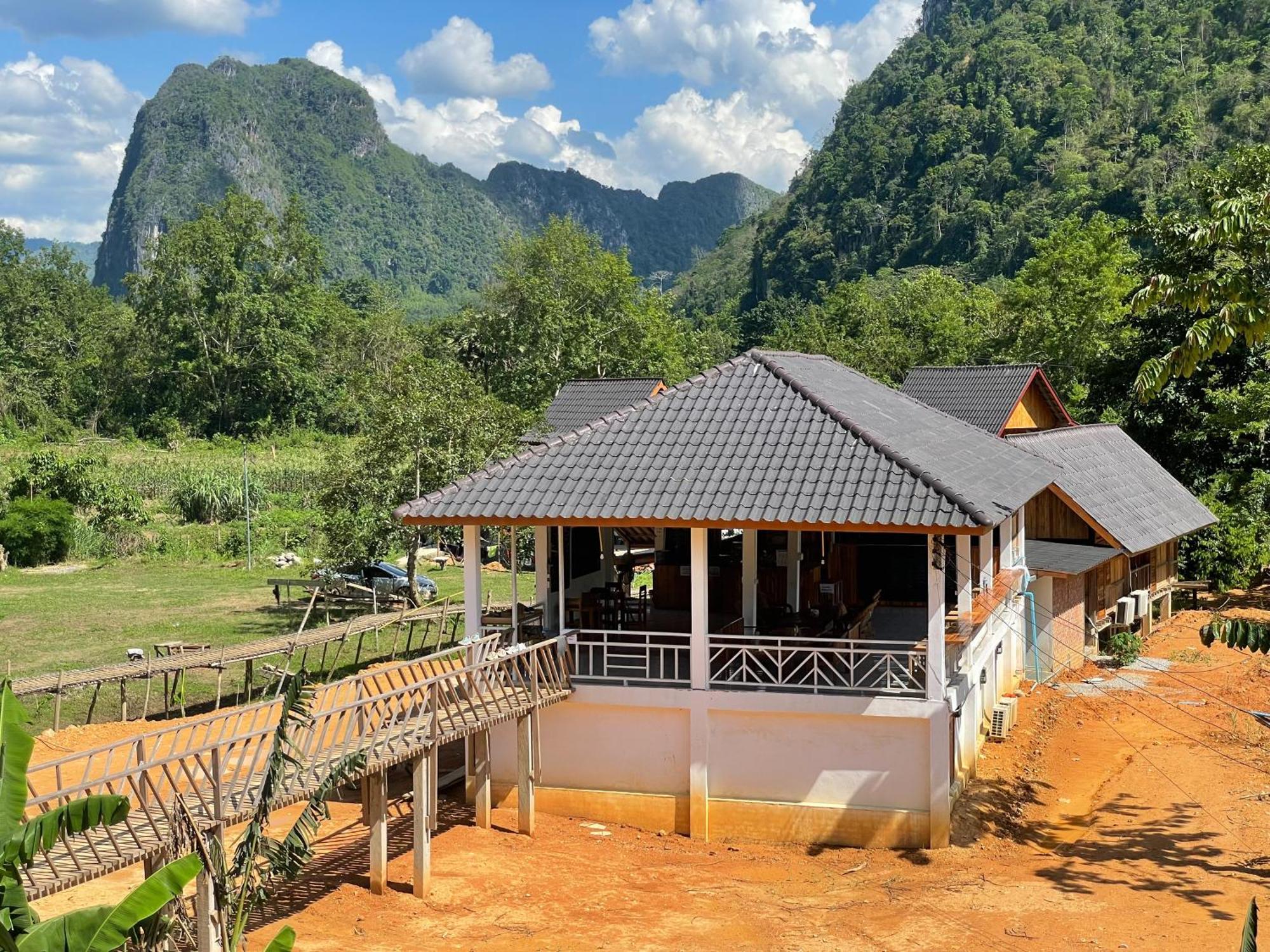 Eco Farm Stay And Hostel Nong Khiaw Ngoại thất bức ảnh